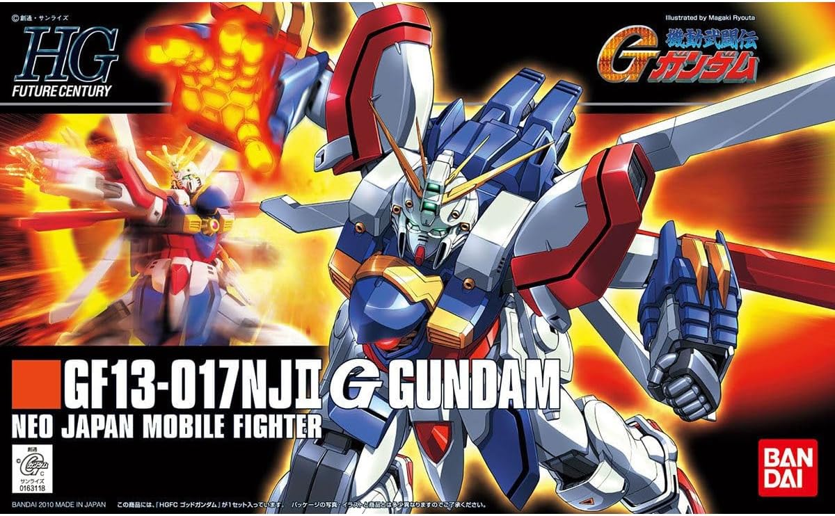 HGFC 1/144 God Gundam (Mobile Fighter G Gundam)