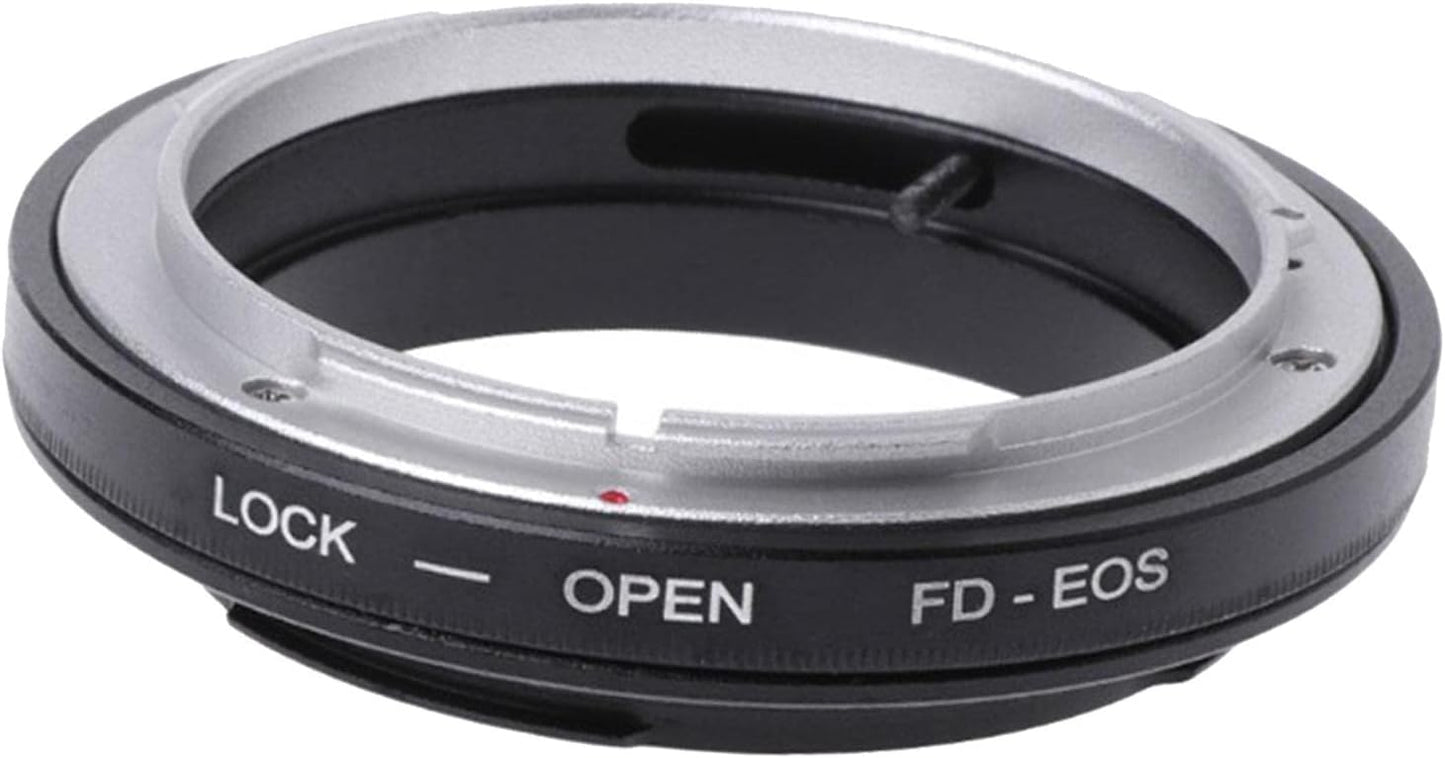 B Baosity FD-EOS Ring Adapter Lens Adapter FD Lens for EF Canon EOS Mount Camera