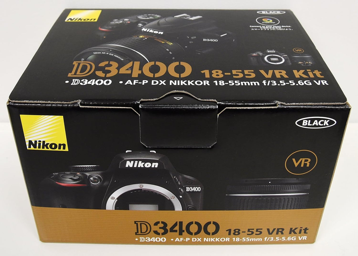 Nikon D3400 Digital SLR Camera, blk