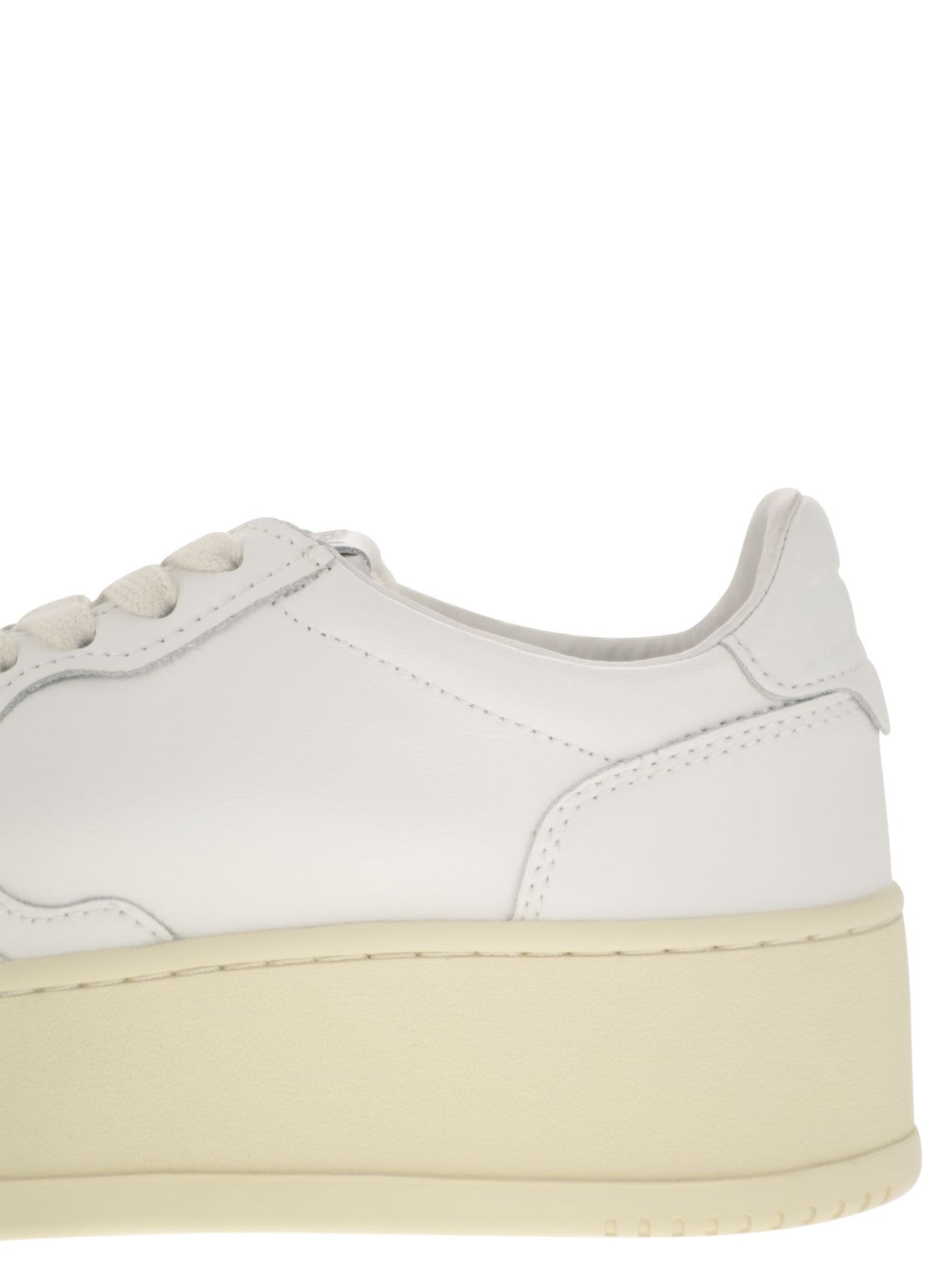 Autry Medalist Platform Leather Trainers - Image 7