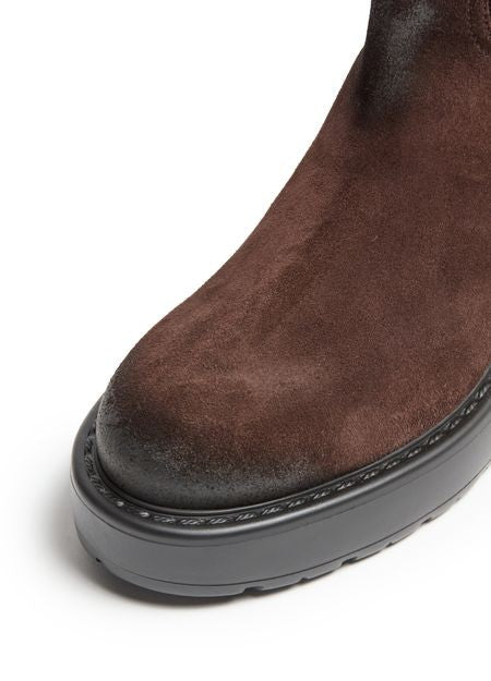 MIU MIU Calf-height suede boots - Image 7