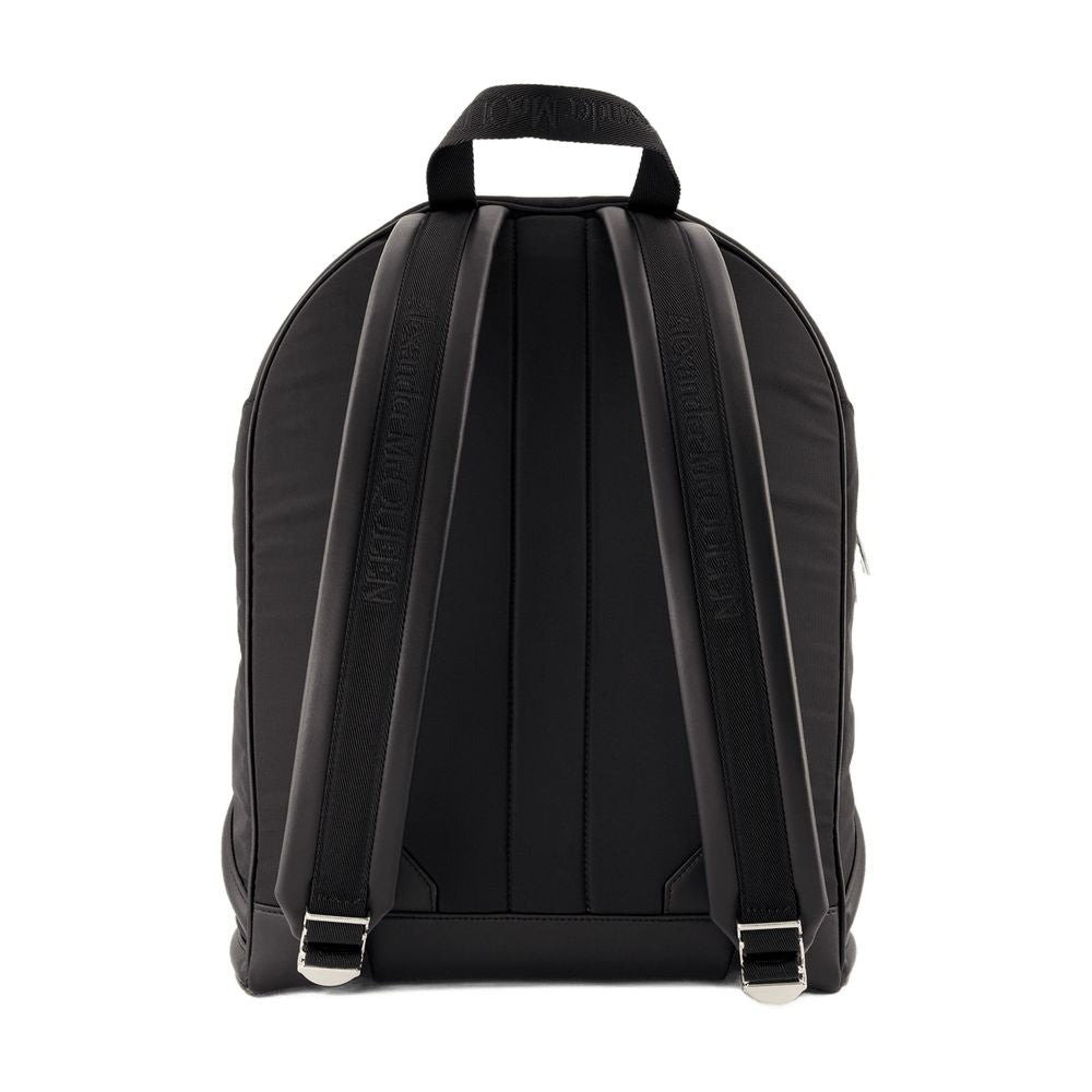 Alexander バックパックアレクサンダーマックイーンブラックレザー - Image 7