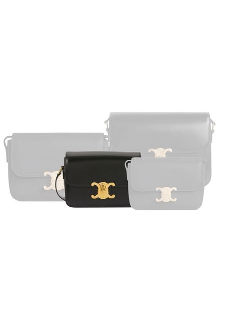 CELINE Teen Triomphe bag in natural calfskin - Image 7
