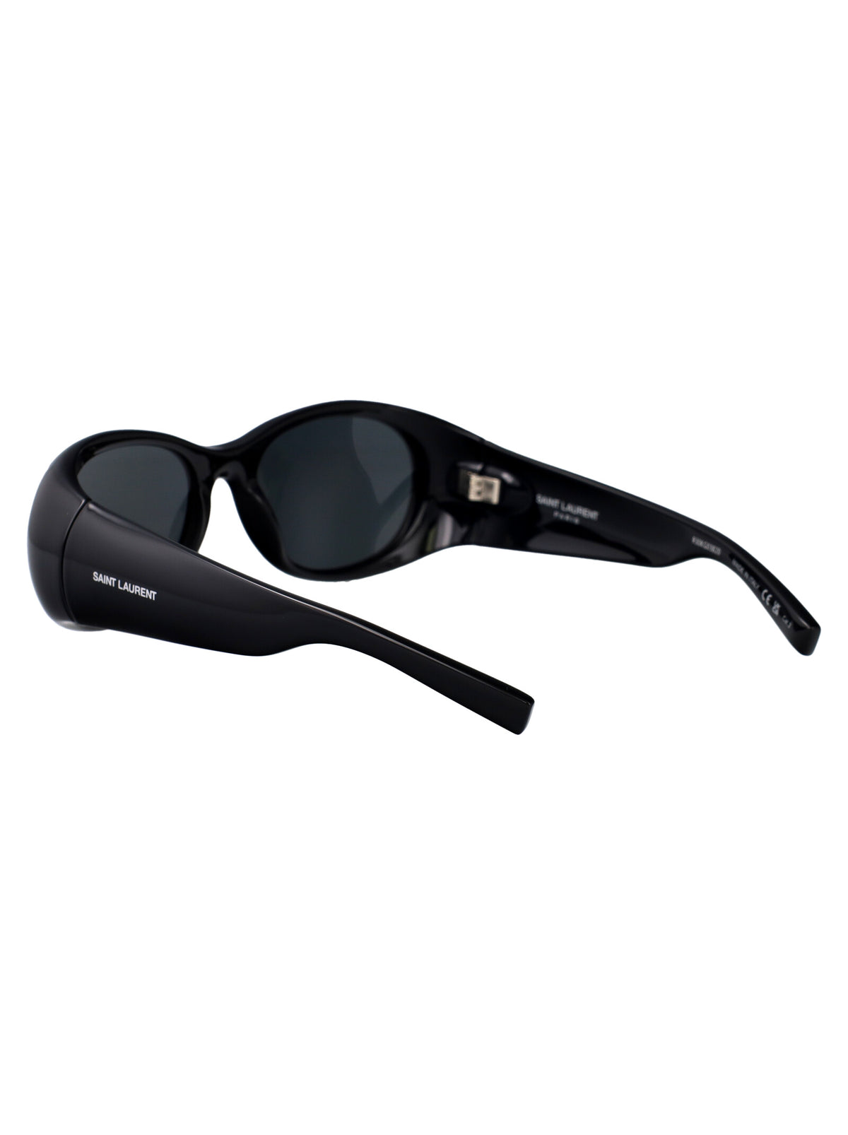 Saint Saint Laurent Oval Sunglasses SL 736 001 - Image 7