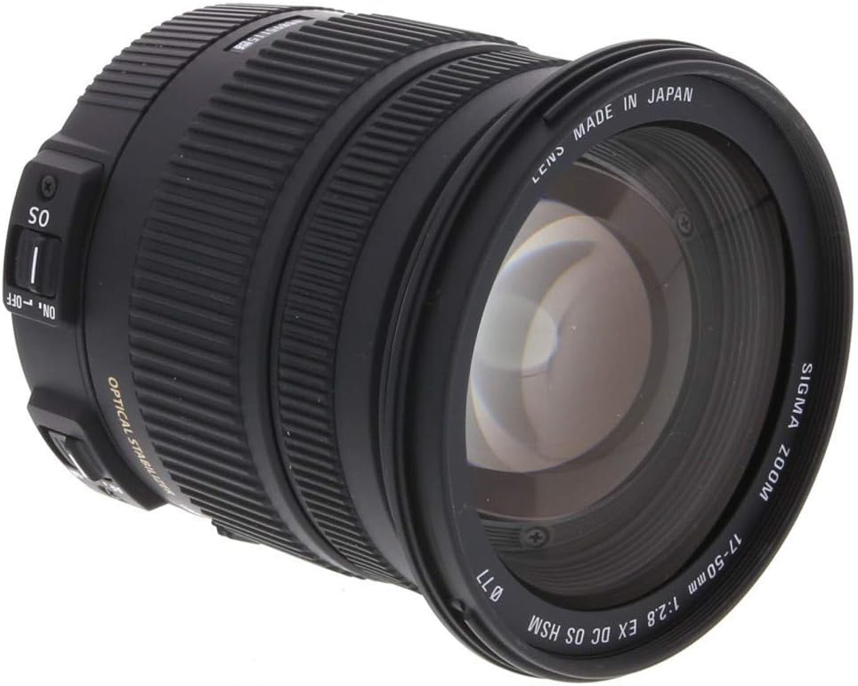 Sigma 17-50mm F2.8 EX DC OS HSM SLR Standard zoom lens Black
