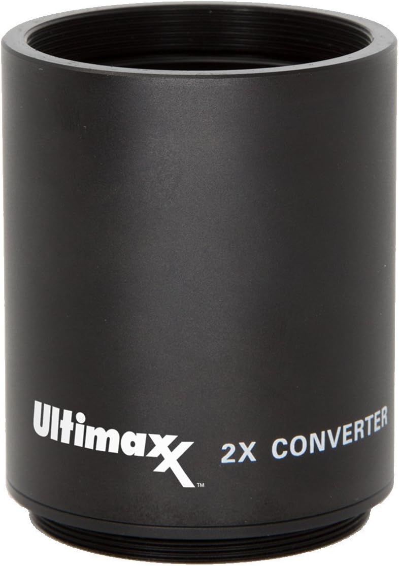 Ultimaxx 500mm/1000mm f/8 Multicoated Lens Kit D7200 D7100 D7000 D5500 D5300 D5200 D5100 D5000 D3300 D3200 D3100 D3000 D700 0 D60 0 D500 D90 D80 D70 D60 D50 and other Nikon DSLR Cameras
