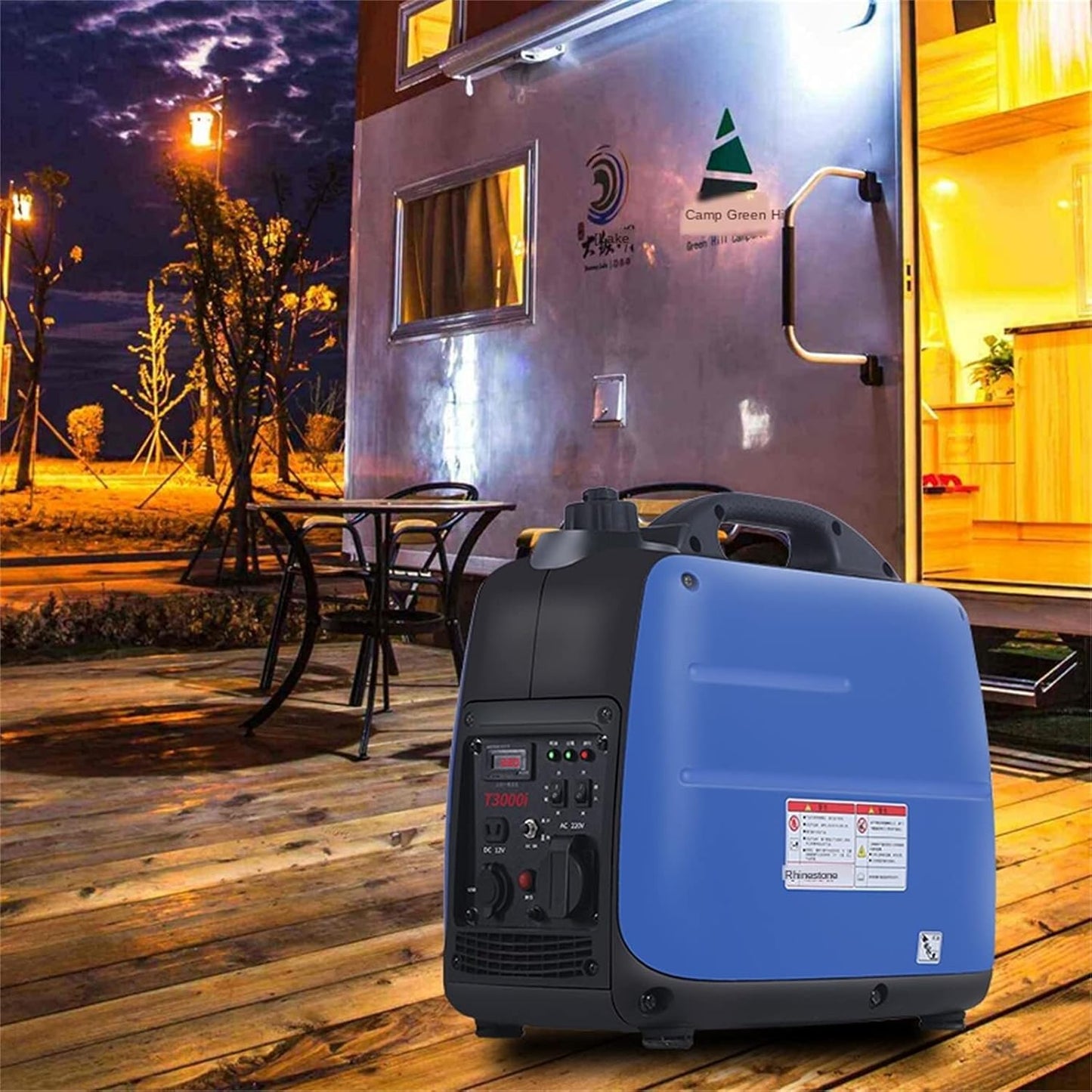 Gasoline Generator Household Outdoor Portable Charging 3KW Frequency Conversion Electric Engine Gasoline Generator