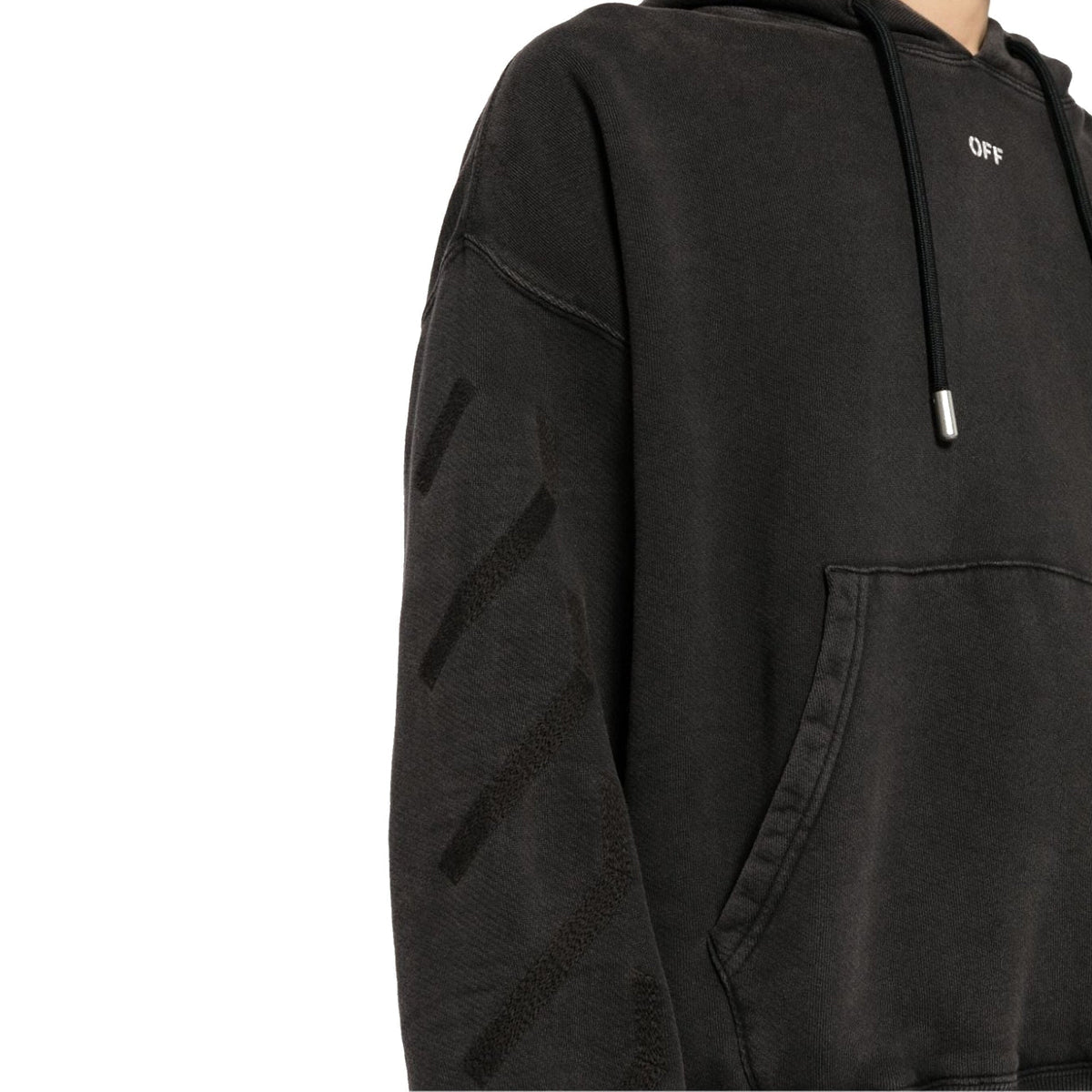 Off Off White Off White St. Matthew Over Cotton Hoodie Sweatshirt - Image 7