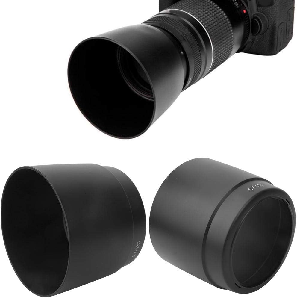 Vbestlife ET-83C for Canon EF 100-400mm f/4.5-5.6L Lens Black Plastic Mount Lens Hood Heavy Duty Durable Abrasion Resistant