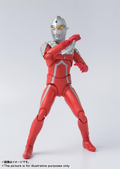 S.H. Figuarts Ultra Seven (Resale Version), Approx. 5.9 inches (150 mm), PVC & ABS, Pre-painted Action Figure