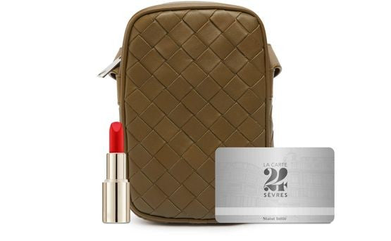 BOTTEGA VENETA イントレチャート ファスナー式携帯電話ケース - Image 7