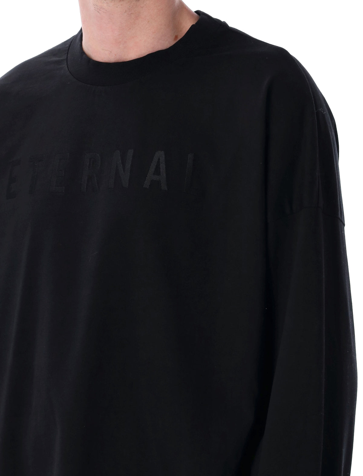 Fear 神への恐怖Tシャツとポロスブラック - Image 7