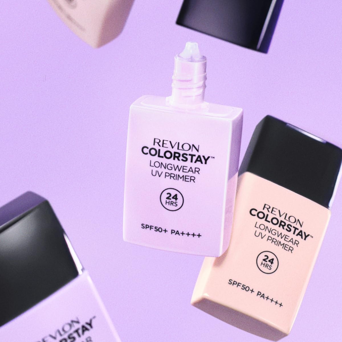 Revlon Color Stay Long Wear UV Primer 001 Pink Beige Makeup Base SPF 50+ PA++++ Sunscreen Anti-Glare Base Makeup Base