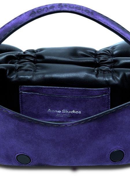 ACNE STUDIOS Micro Multipocket suede shoulder bag - Image 7