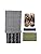 Kyoetsu Men's Yukata (Summer Cotton Kimono) 4-Piece Set, Includes Obi (Sash), Geta (Wooden Clogs), R
