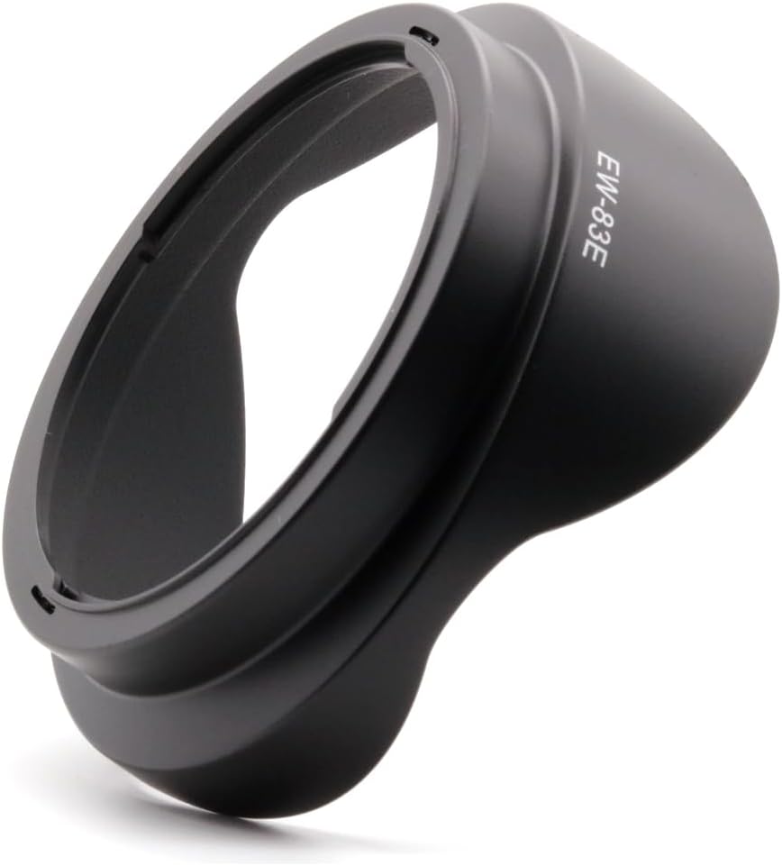 Toileum EW-83E Lens Hood for Canon EF-S 10-22mm f/3.5-4.5 USM (2004) Lenses, for Canon EF 16-35mm f/2.8L USM (2001) Lenses, for Canon EF 17-40mm f/4L USM (2003) Lens Support,) ew-. 83e Bayonet Lens