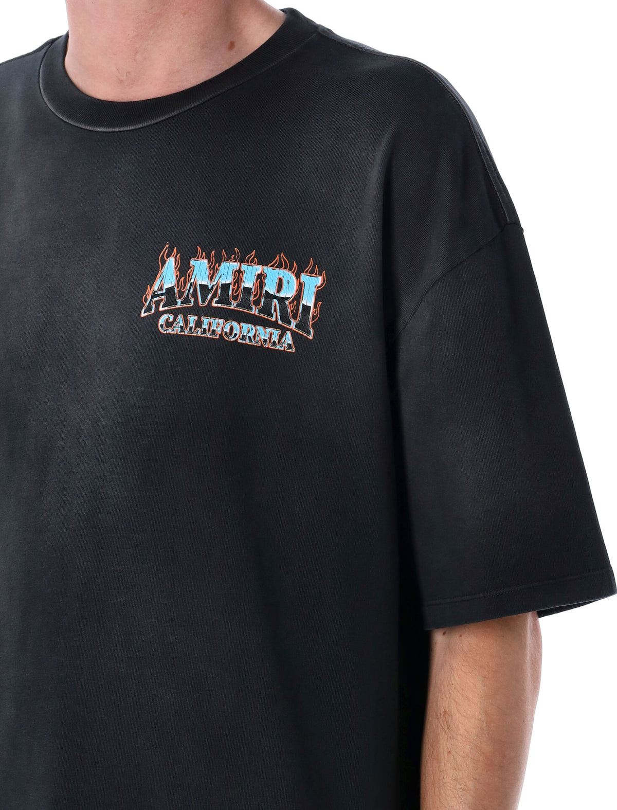 Amiri アミリTシャツとポロスブラック - Image 7