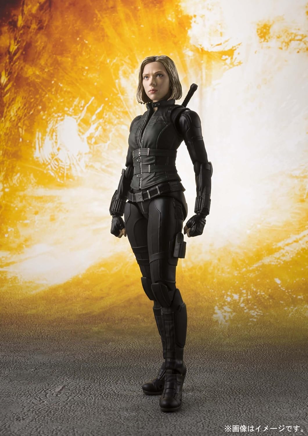 S.H. Figuarts Avengers Black Widow (Avengers: Infinity War), Approx. 7.5 inches (190 mm), PVC & ABS, Pre-painted Complete Action Figure