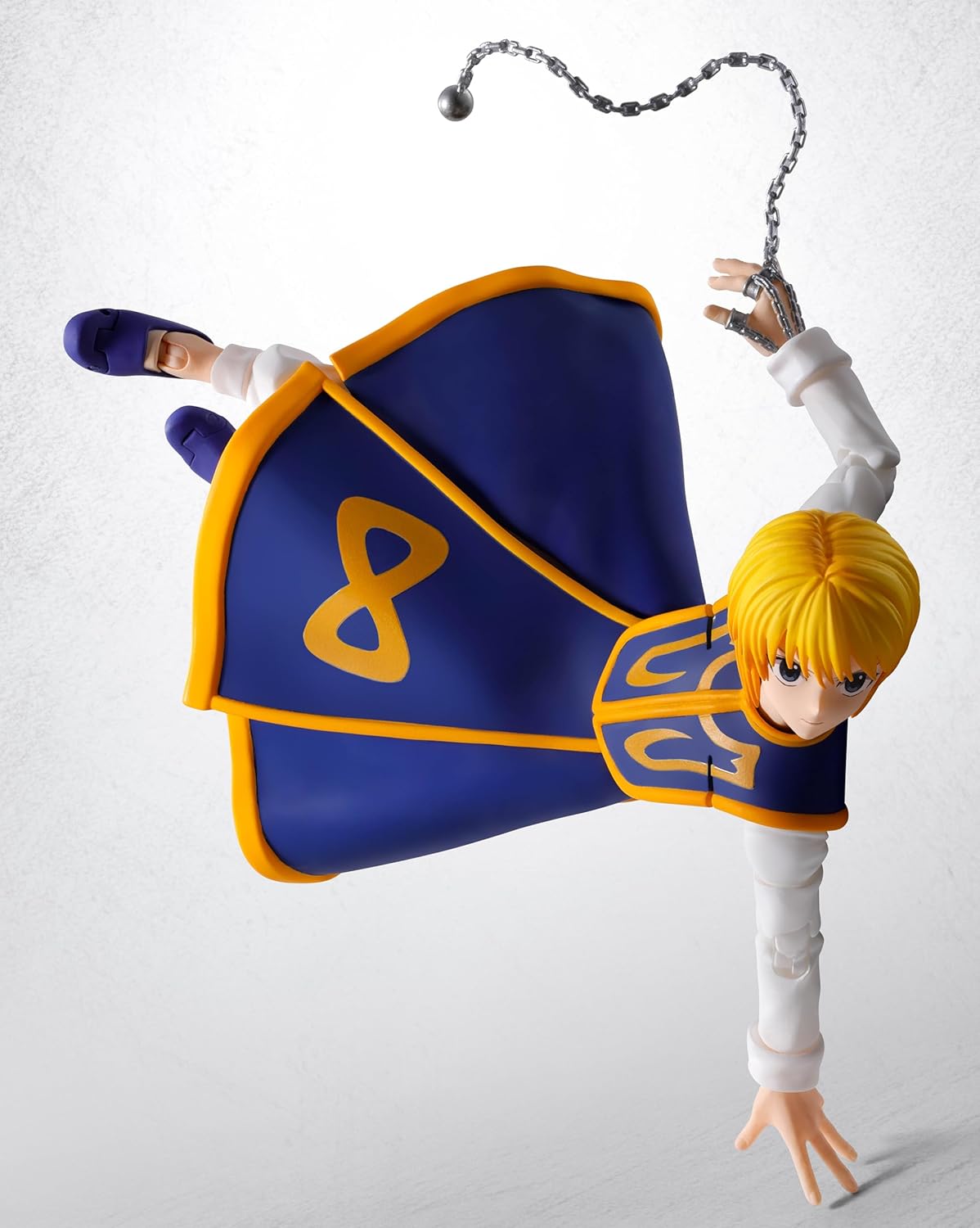 Tamashi Nations S.H. Figuarts Hunter x Hunter Kurapika, Approx. 5.9 inches (150 mm), PVC & ABS Pre-painted Action Figure