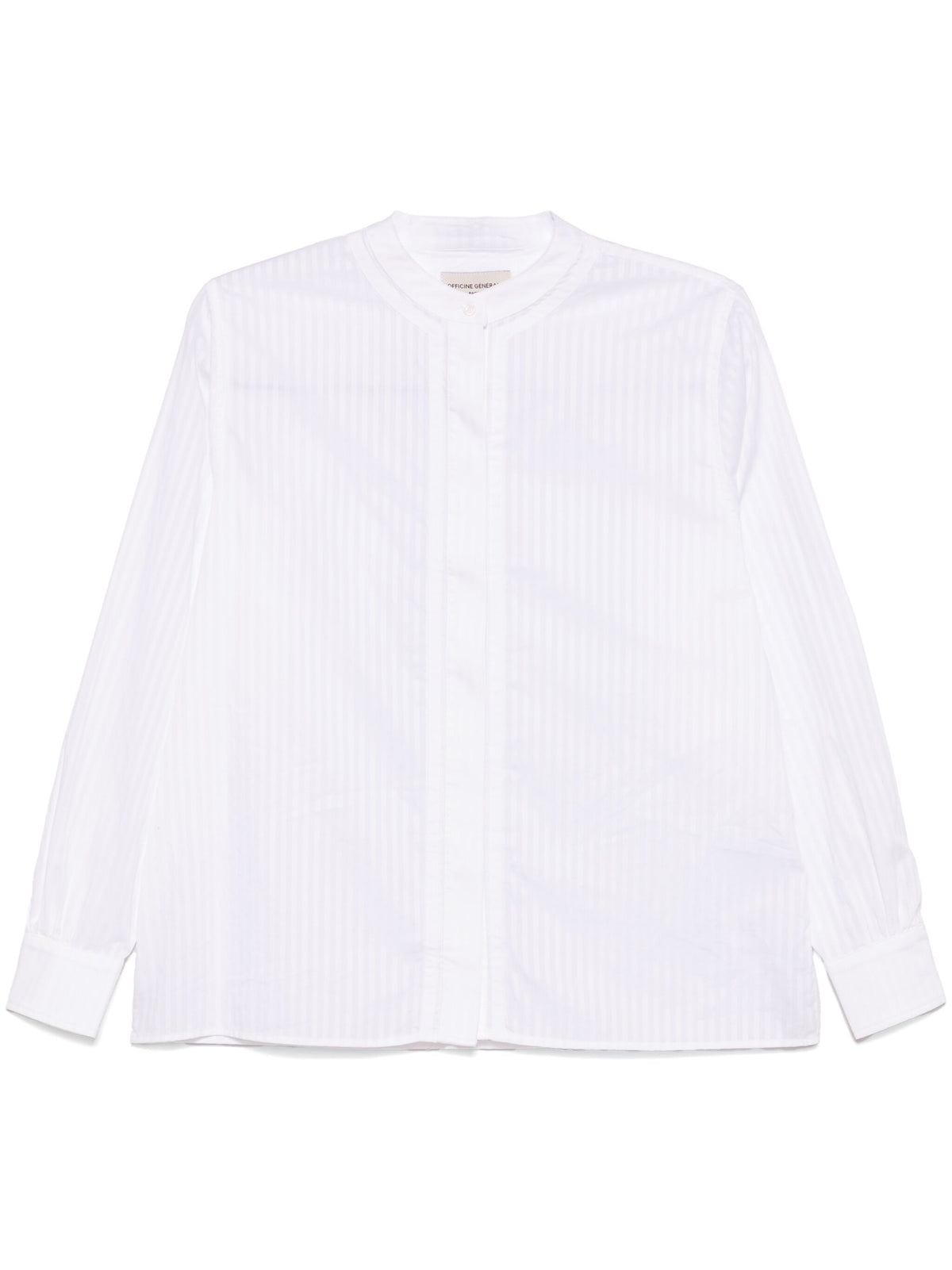Off OfficinegénéraleLauranneコットンサテンストライプ - Image 7