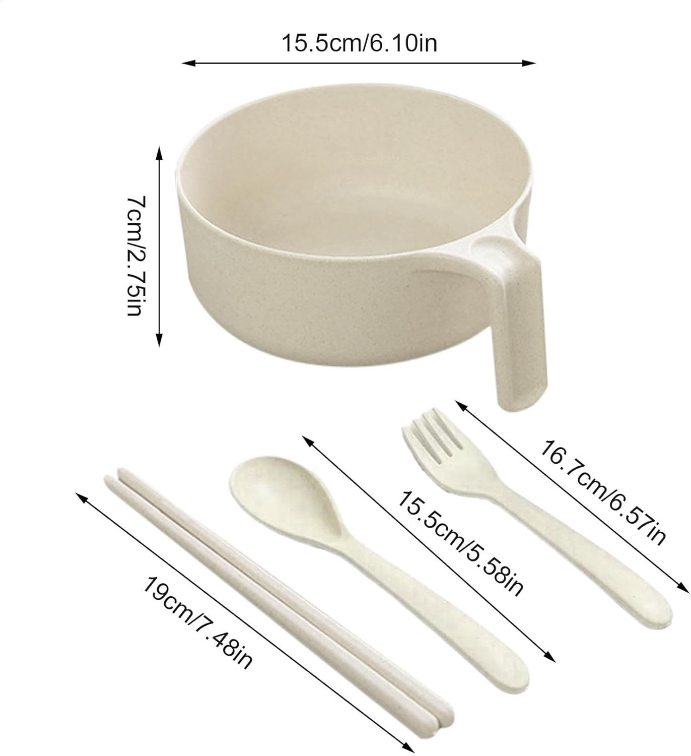 ラーメン丼セット - ラーメン丼セット、ラーメン鍋セット - インスタントラーメン丼セうどん、そば、アジア料理用のハンドルと蓋付きヌードルボウル 電子レンジラーメンボウル ラーメンボウルセット 電子レンジ用麺ボウル 蓋付き ポータブルラーメンポット