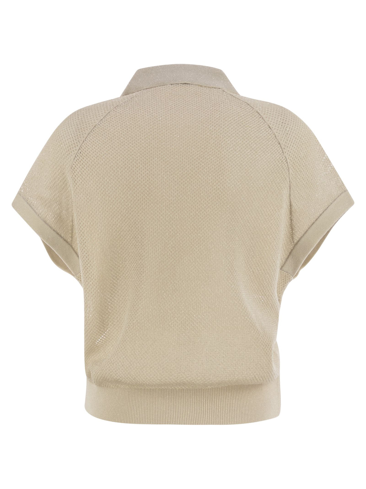 Peserico Pure Cotton Crepe YarnのPeserico Tricot Poloシャツ - Image 7