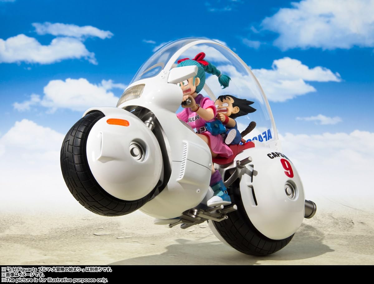S.H. Figuarts Bloomers Bike - Hoi Poi Capsule No.9 - (Resale Version), Approx. 6.9 inches (175 mm), ABS & Die Cast & PVC Pre-Painted Action Figure