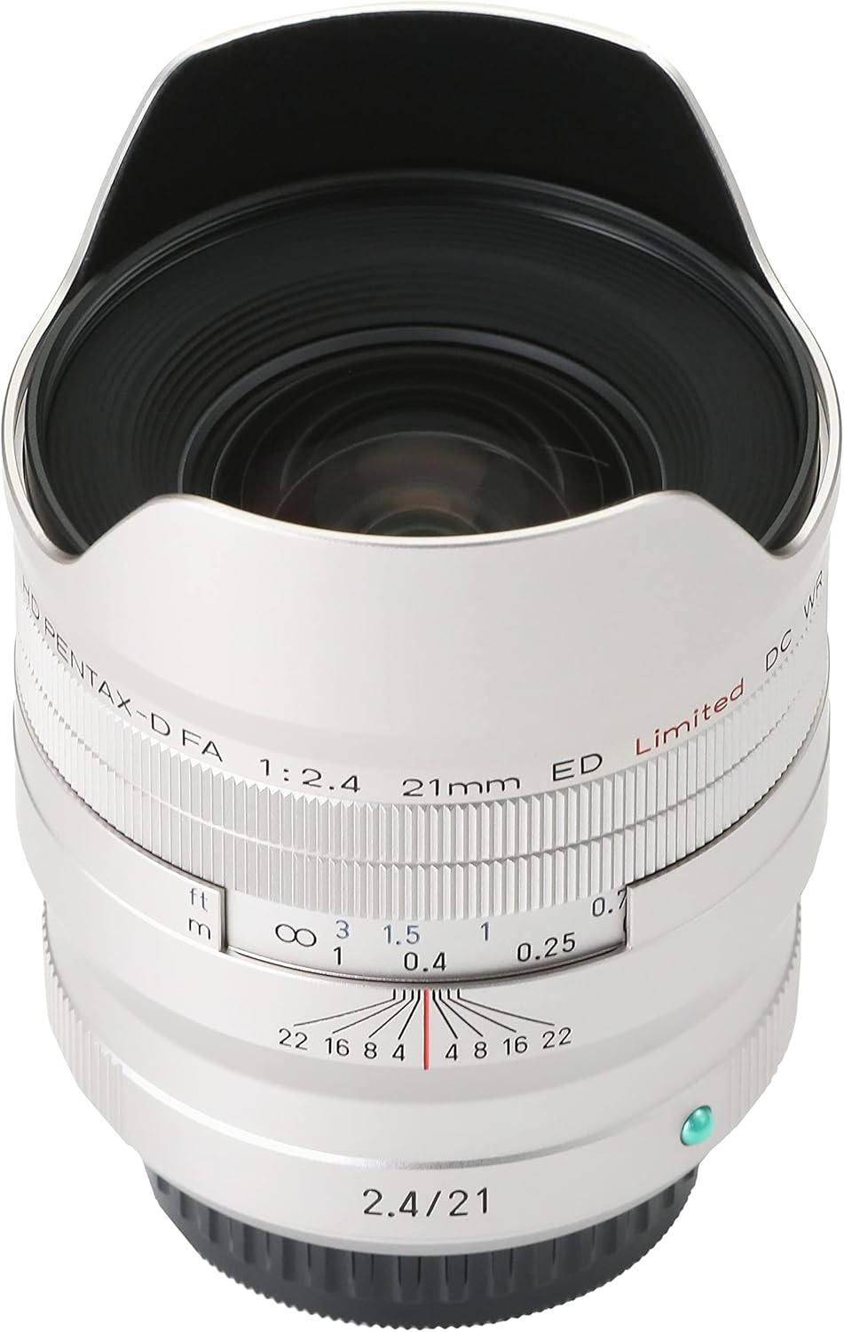 Pentax HD PENTAX-D FA 21mmF2.4ED Limited DC WR Silver Ultra Wide Angle Monofocal Lens 28050