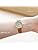 Seiko AKQD402 Standard Women's Solar Wristwatch, Silver, Dial: Cream