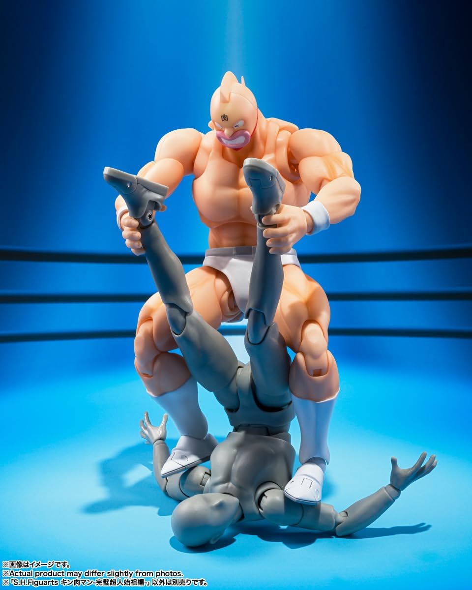 BANDAI SPIRITS S.H. Figuarts Kinnikuman - Perfect Superman Progenitor Edition, Approx. 6.1 inches (155 mm), PVC & ABS Pre-painted Action Figure