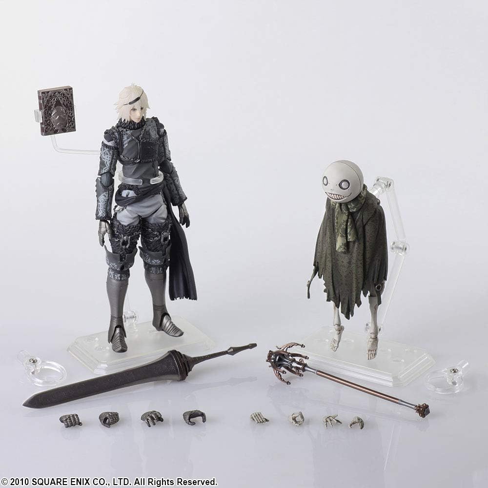 Nier Replicant Bling Arts Nier & Emil PVC Pre-Painted Action Figure