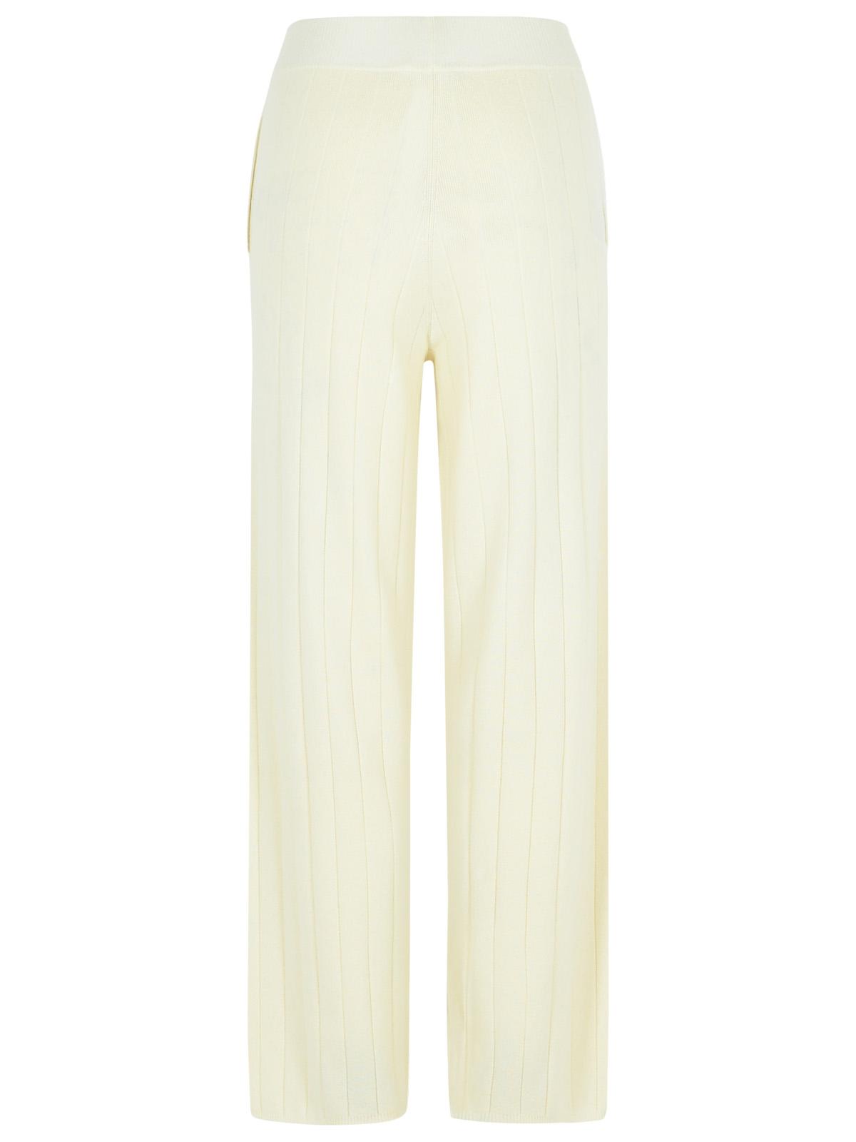 Max Max Mara 'Jardin'ホワイトキャシュマイアジョガーパンツ - Image 7