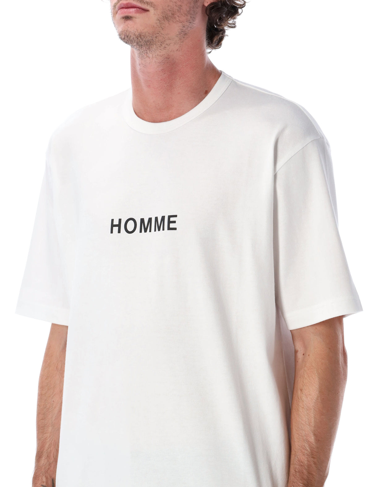 Comme Comme Des Garcons Homme Tシャツとポロスホワイト - Image 7