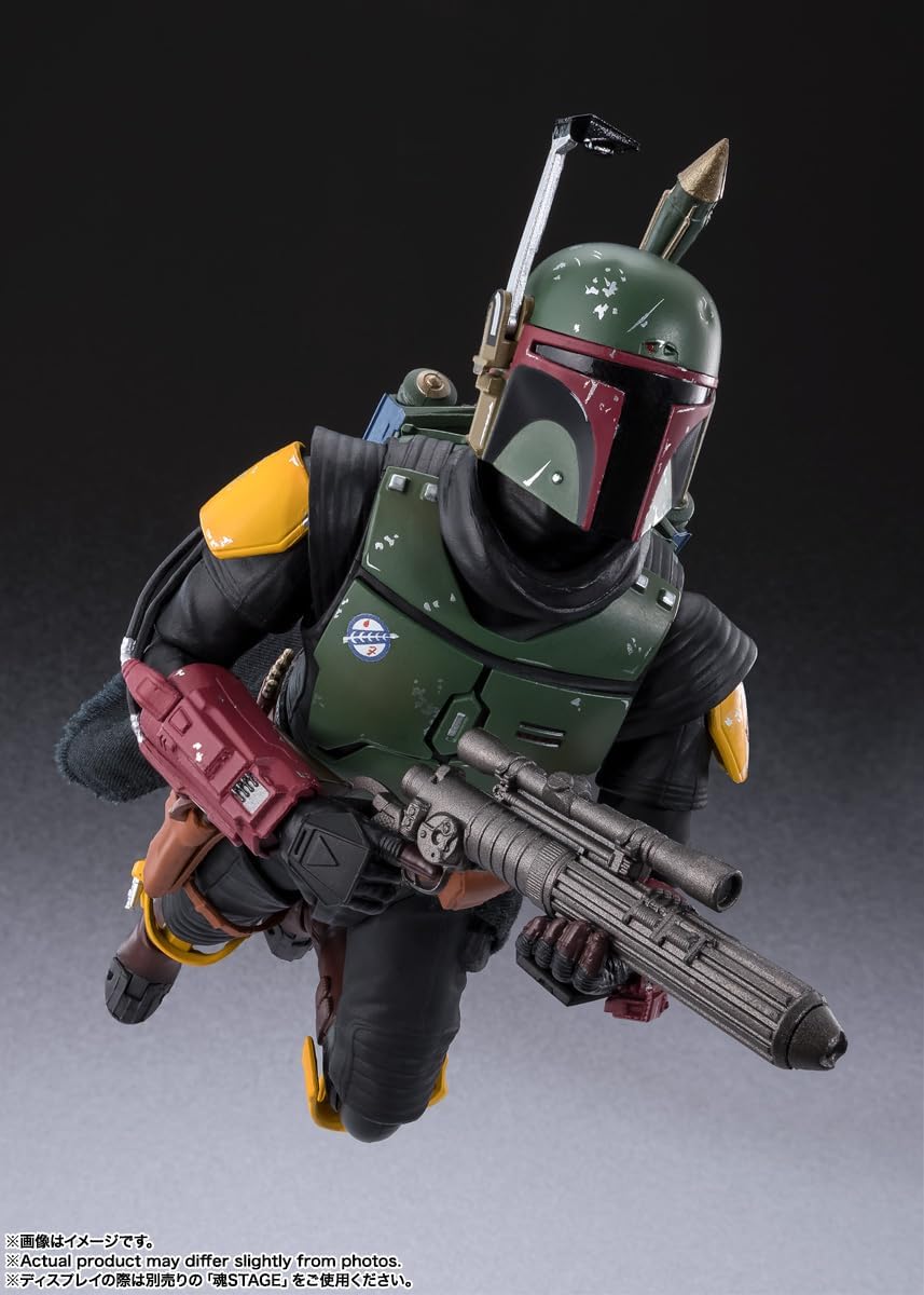 Tamashi Nations S.H. Figuarts Boba Fett, Classic Version, Approx. 6.1 inches (155 mm), PVC, ABS & Fabric, Pre-painted Complete Action Figure