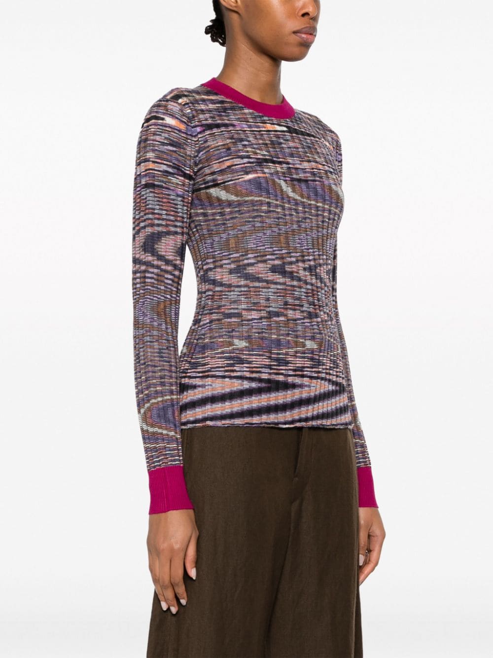Missoni ミッソーニカシミアとシルクブレンドセーター - Image 7
