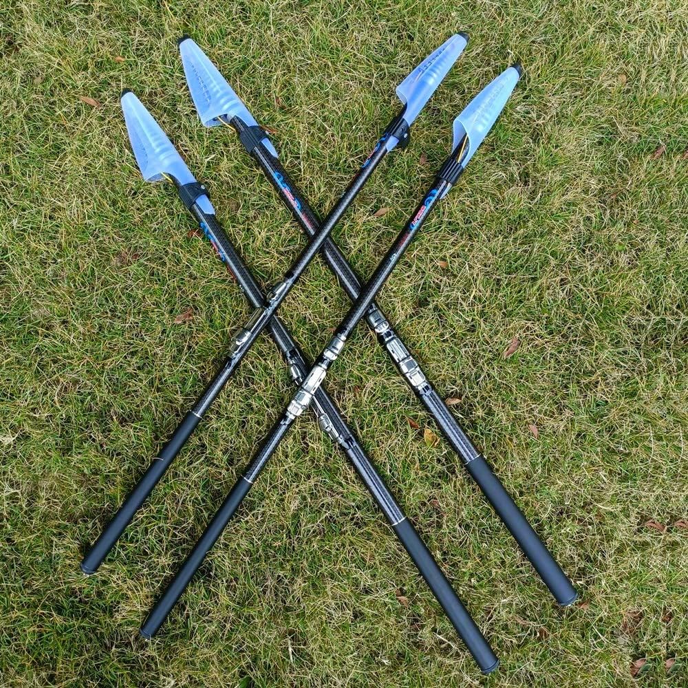 Sea Fishing Rod 1.4 ft (3.6 m) / 4.5 m / 5.4 m / 6.3 m / 7.2 m / Sea Fishing, For Freshwater Use, Storage Bag, Carbon, Portable Telescopic Fishing Rod, Casting Rod, Embankment Fishing