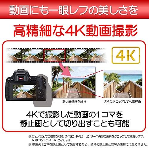 Canon EOSKISSX10BK-WKIT Digital Single Lens Reflex Camera EOS Kiss X10, Double Zoom Kit, Black