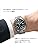 Citizen CB3030-76E Atessa ACT Line Sapphire Bezel Radio Watch Men's Silver, Black, Bracelet Type