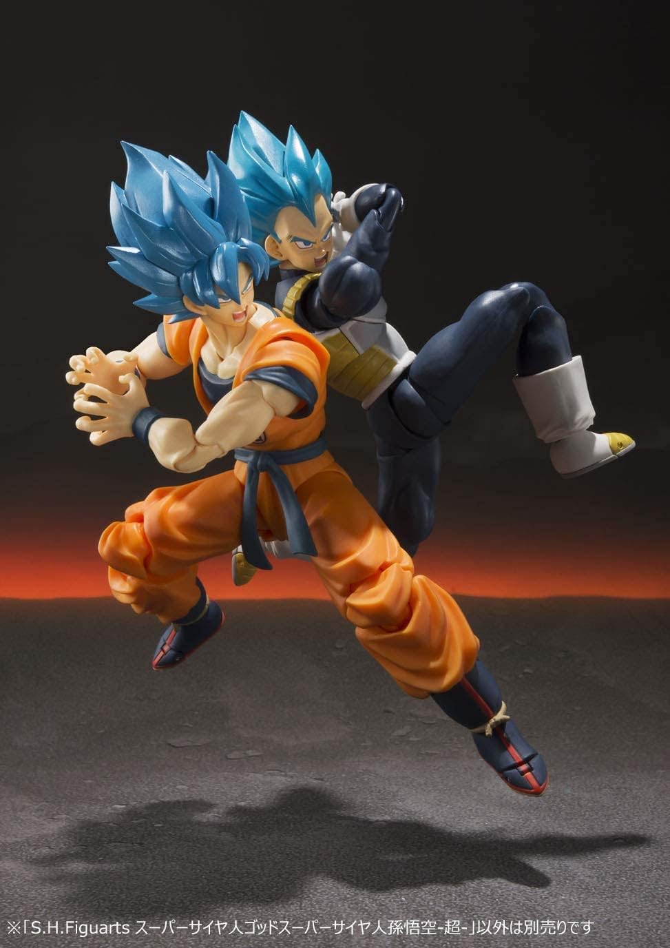 TAMASHII NATIONS TAMASHII NATIONS S.H.フィギュアーツ ドラゴンボール スーパーサイヤ人ゴッドスーパーサイヤ人孫悟空-超- 約140mm ABS&PVC製 塗装済み可動フィギュア