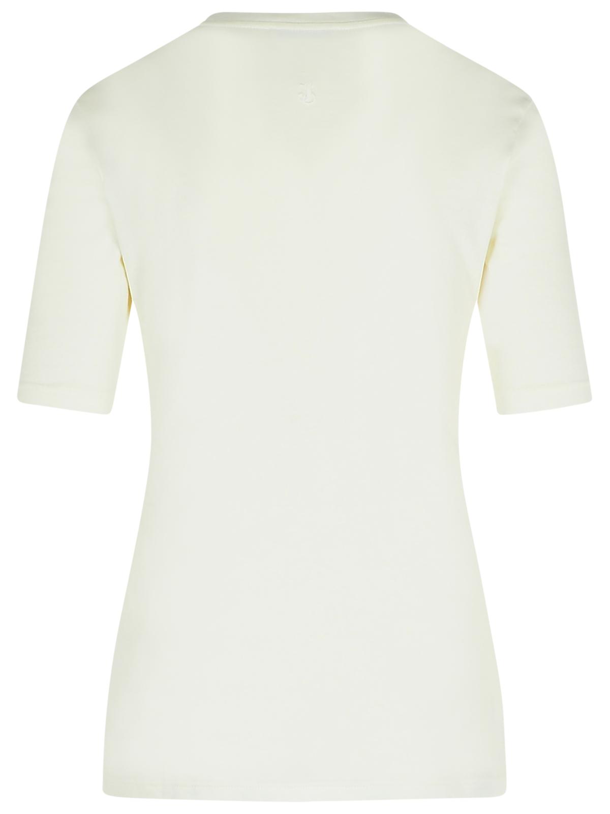 Jil Jil Sander '3 Pack'ホワイトコットンTシャツ - Image 7