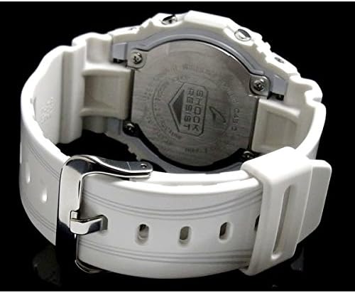 G-SHOCK G-Lide 20ATM Waterproof Digital Tide Graph Sport Plastic Belt Watch for Men Unisex (GLX-5600-1JF GLX-5600-7JF) (GLX-5600-7JF(White)