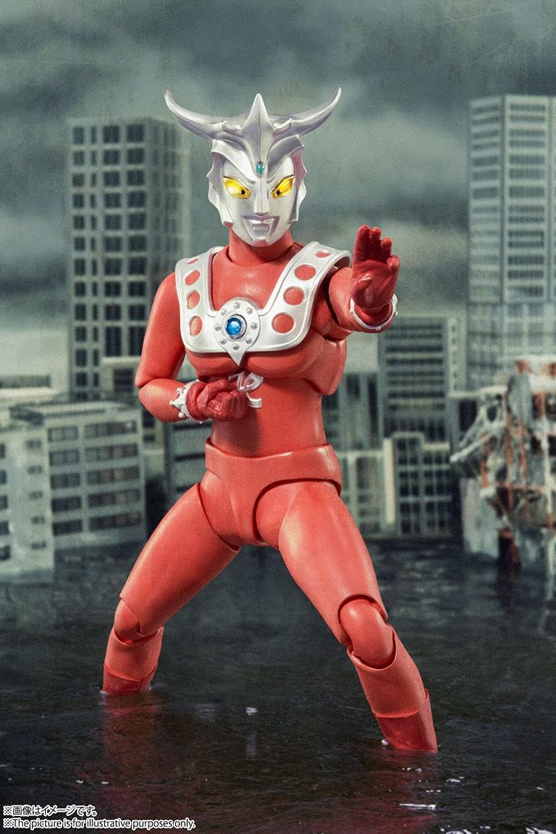 TAMASHII NATIONS S.H. Figuarts Ultraman Leo, Approx. 5.9 inches (150 mm), PVC & ABS, Pre-painted Action Figure BAS61732