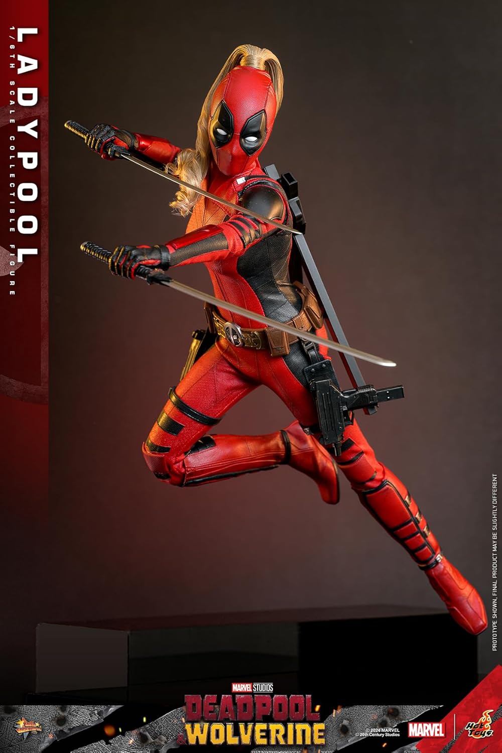 Movie Masterpiece Deadpool & Wolverine Lady Deadpool 1/6 Scale Figure