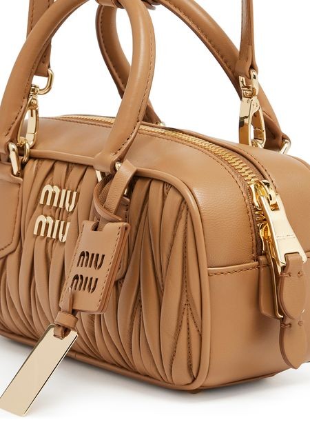 MIU MIU Arcadie キルティング ナッパレザー バッグ - Image 7