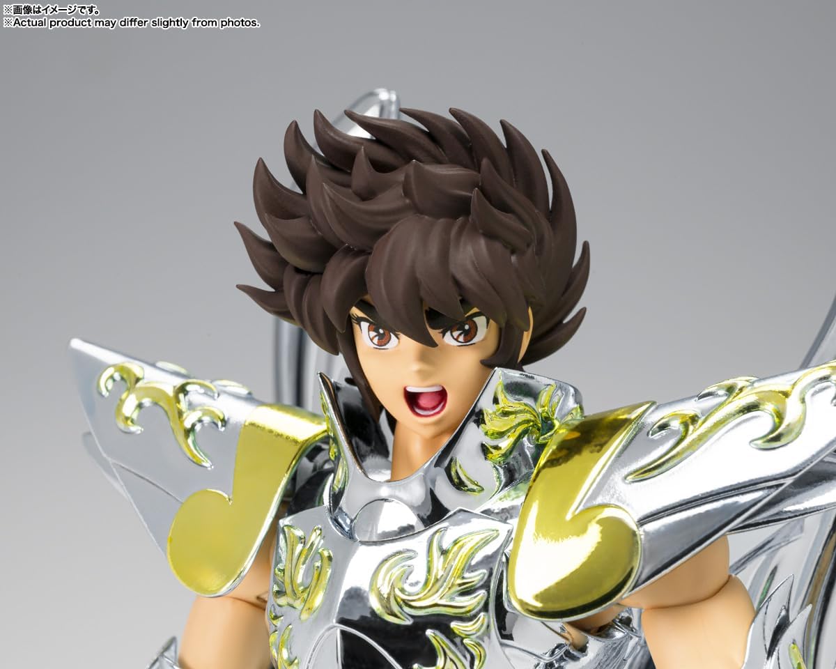 TAMASHII NATIONS Saint Cloth Myth EX Saint Seiya Pegasus Seiya (God Cloth), Approx. 6.7 inches (170 mm), PVC & ABS & Die Cast Pre-painted Action Figure