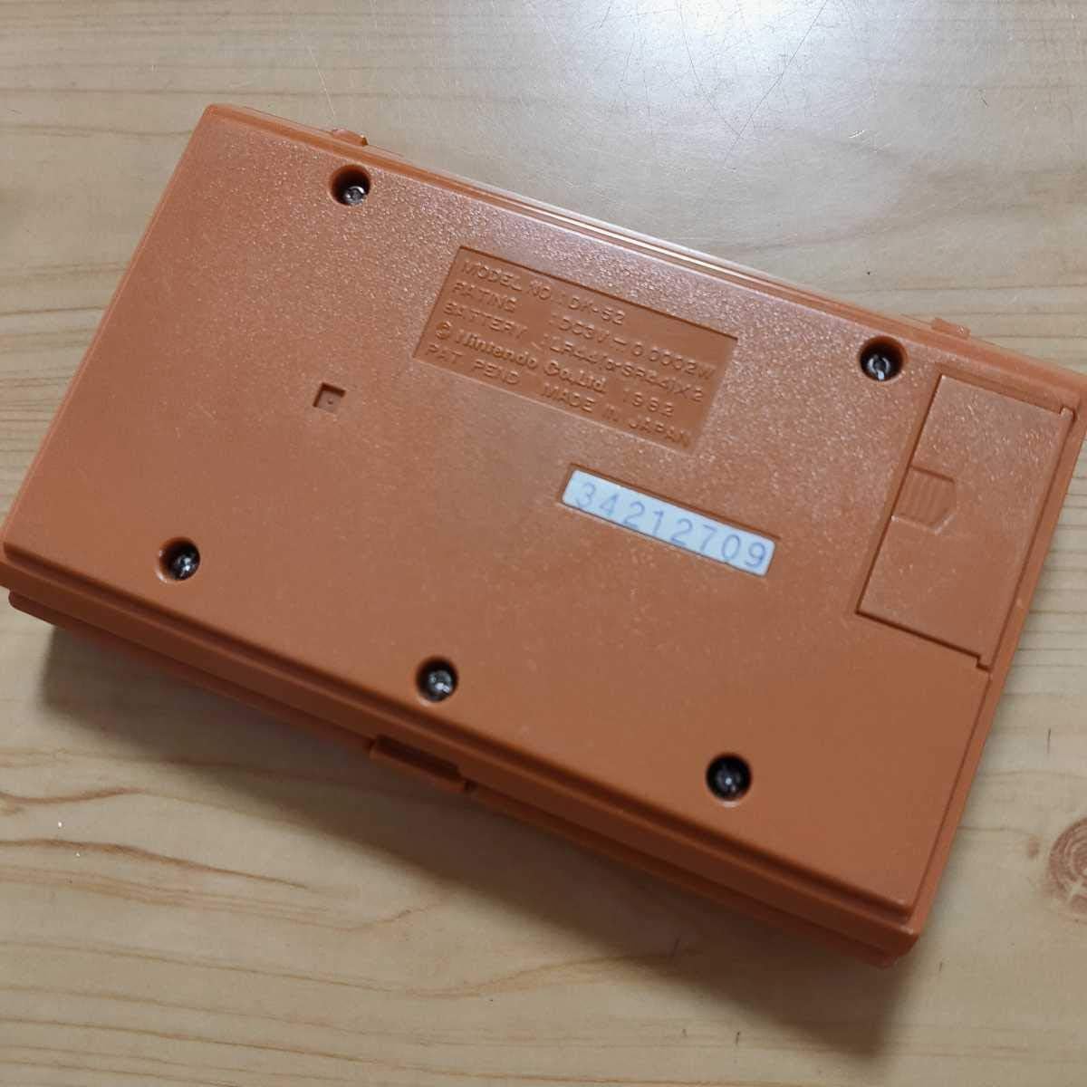 動作確認済み ゲームウォッチ ドンキーコング 任天堂 ニンテンドー ゲーム&ウォッチ GAME&WATCH DONKEY KONG