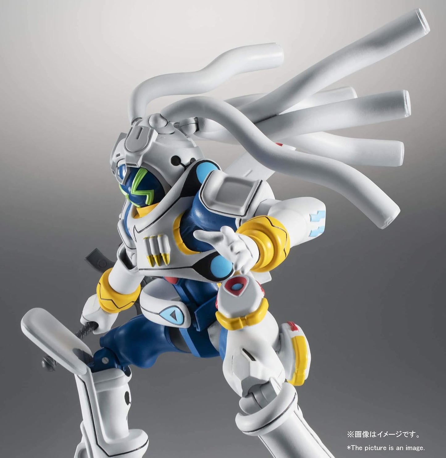 Robot Spirits OVERMAN King Gainer King Gainer & Gachiko, Approx. 5.1 inches (130 mm), ABS, PVC & PET Pre-painted Action Figure