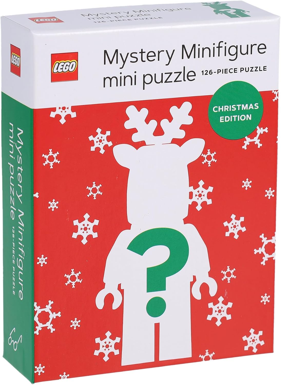 Lego Mystery Minifigure Mini Puzzle: 126-piece Puzzle Christmas Edition