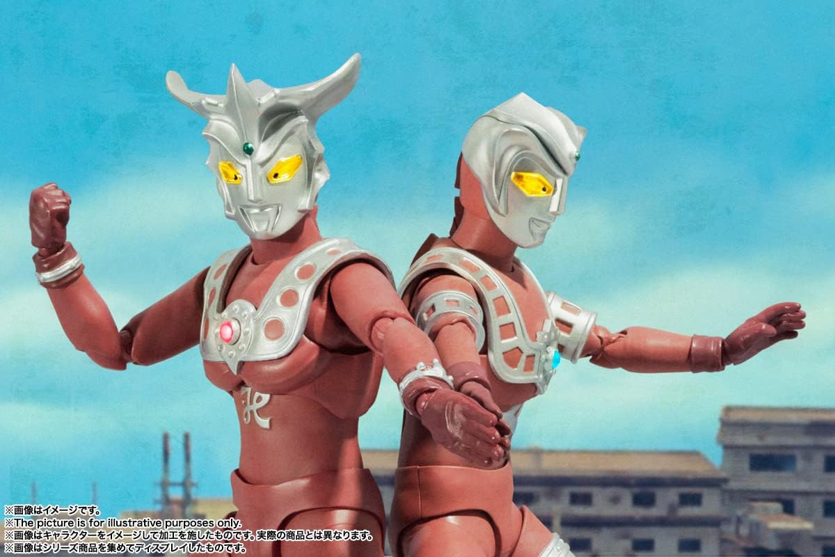 S.H. Figuarts Ultraman Leo Astra Approx. 5.9 inches (150 mm), ABS & PVC, Pre-painted Action Figure