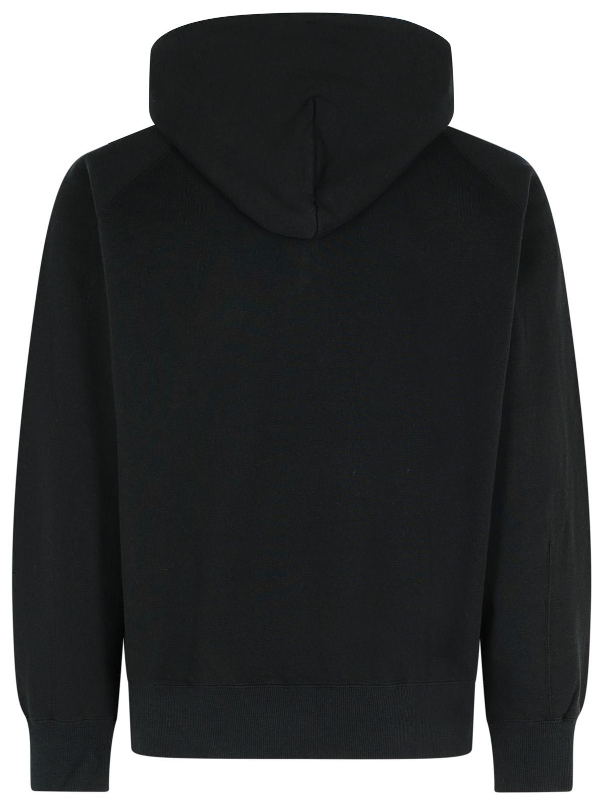 Sacai Sacai 'Charhartt Work In Progress'ブラックコットンスウェットシャツ - Image 7